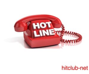 Sử dụng số hotline Hit Club